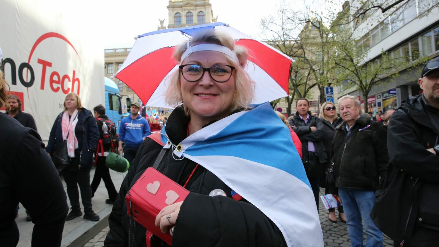 Fanoušci Ruska se sešli na demonstraci