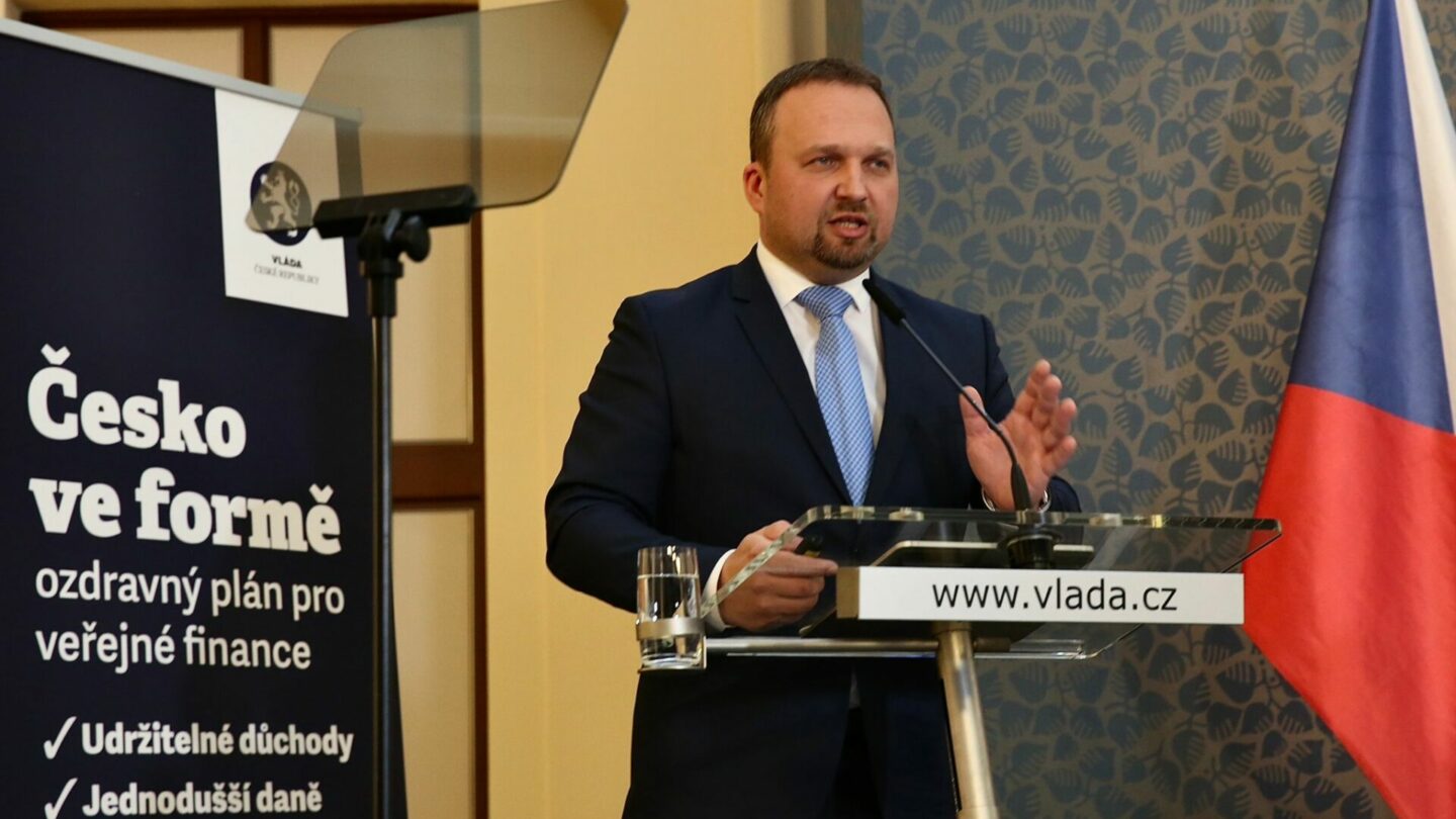 Ministr práce a sociálních věcí Marian Jurečka (KDU-ČSL)