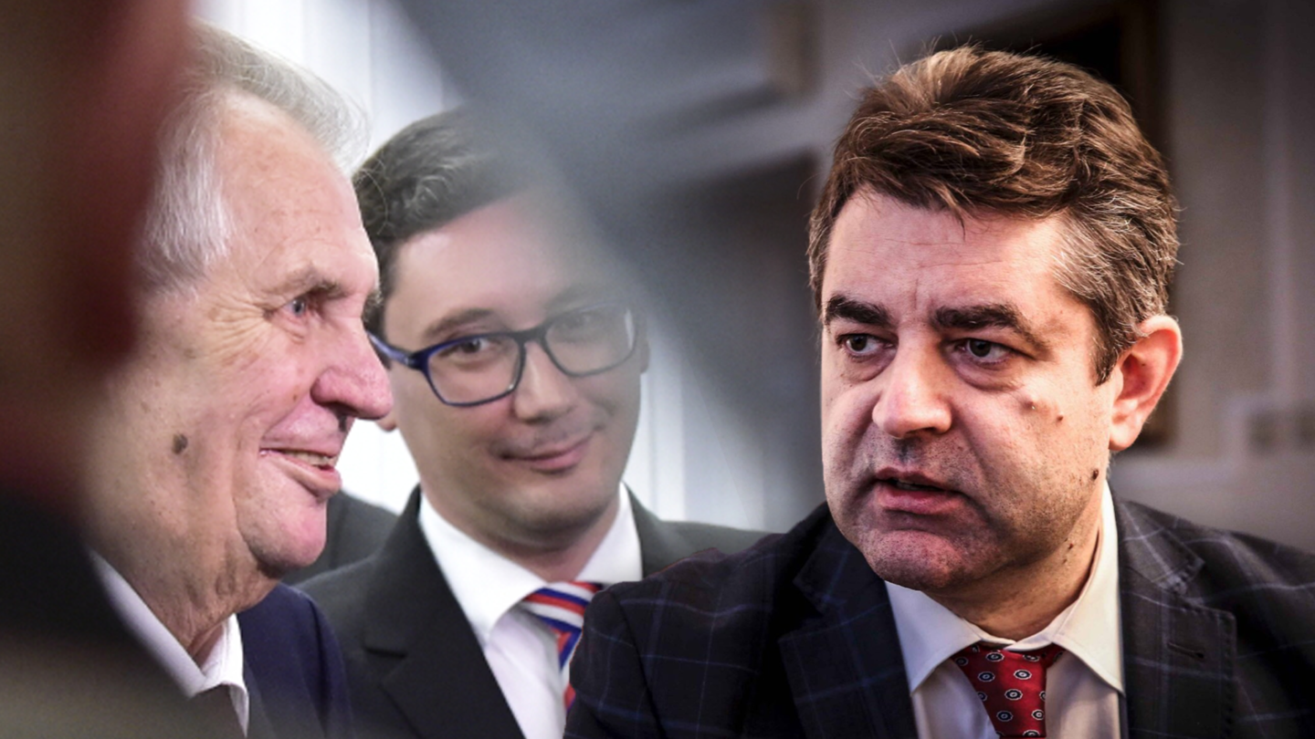 Jevhen Perebyjnis nevěří v upřímnost současných postojů Miloše Zemana a Jiřího Ovčáčka.