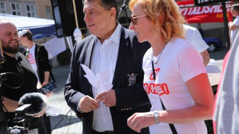 Jiří Paroubek a Kateřina Konečná