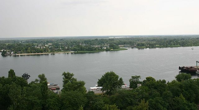 Řeka Dněpr