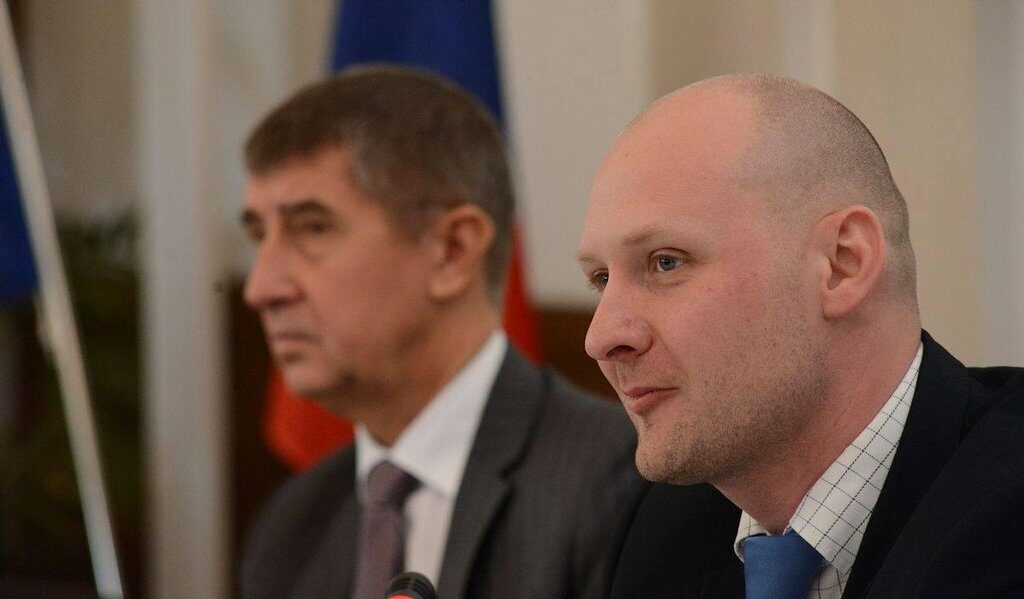 Andrej Babiš ještě jako ministr financí a jeho tehdejší první náměstek Lukáš Wagenknecht