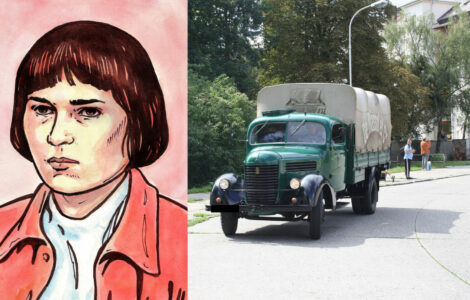 Olga Hepnarová ke svému zločinu použila nákladní automobil Praga RN. (Ilustrační foto)