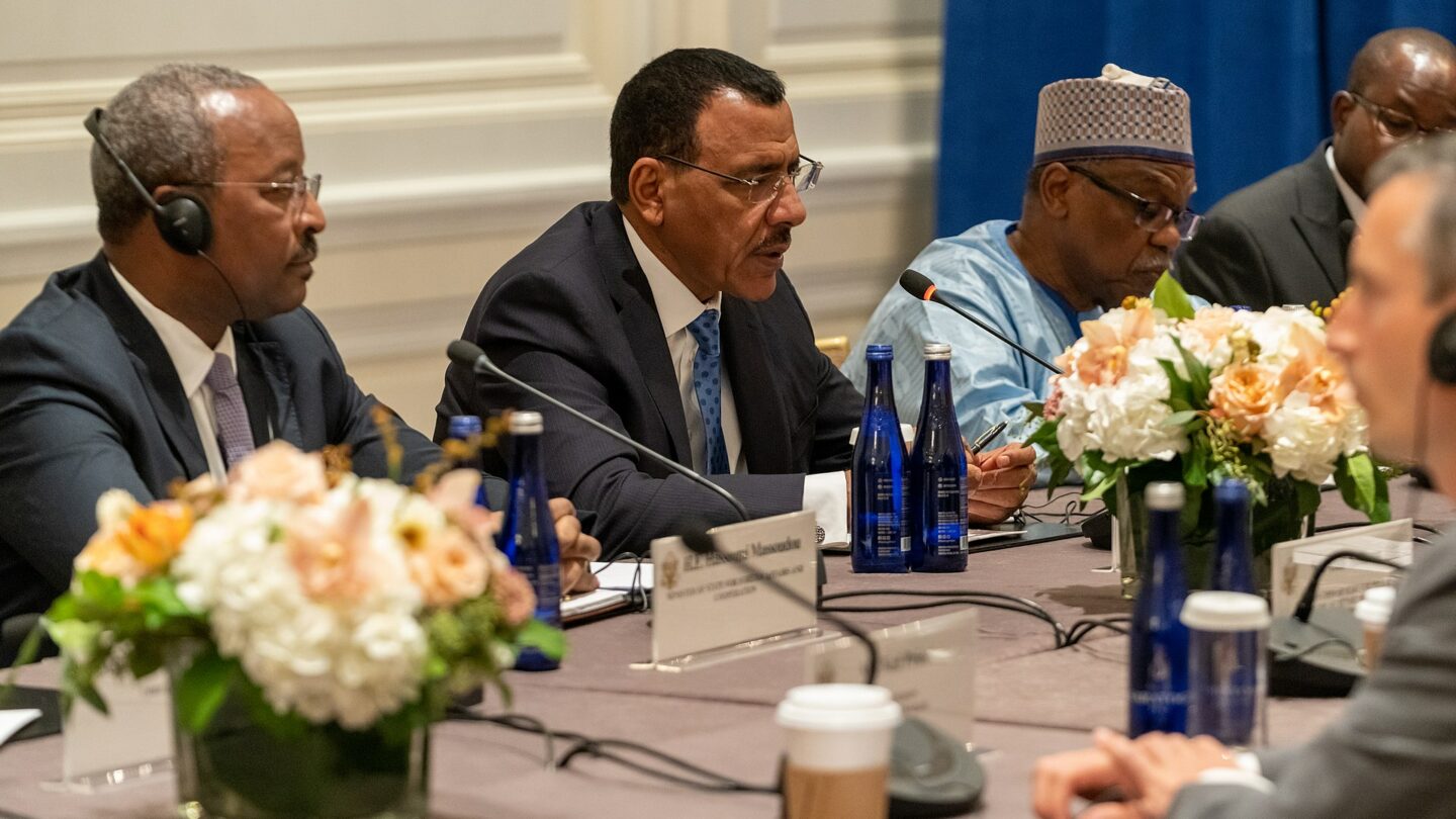 Svržený nigerský prezident Mohamed Bazoum