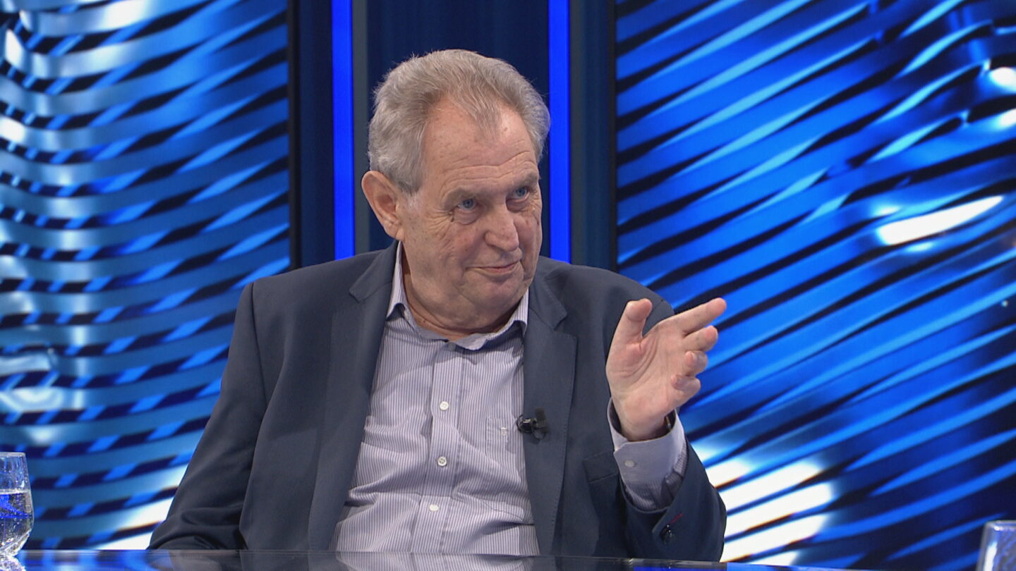 Bývalý prezident Miloš Zeman.