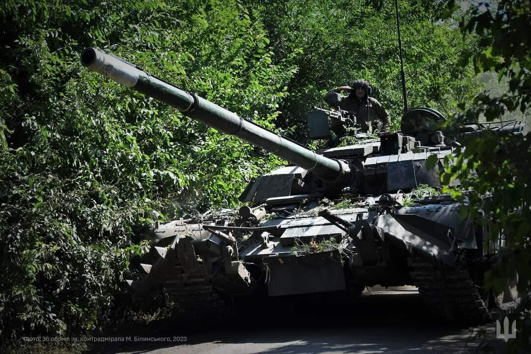 Ukrajinský tank (ilustrační foto).