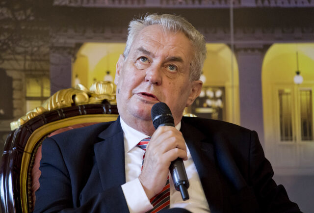 Prezident Miloš Zeman 