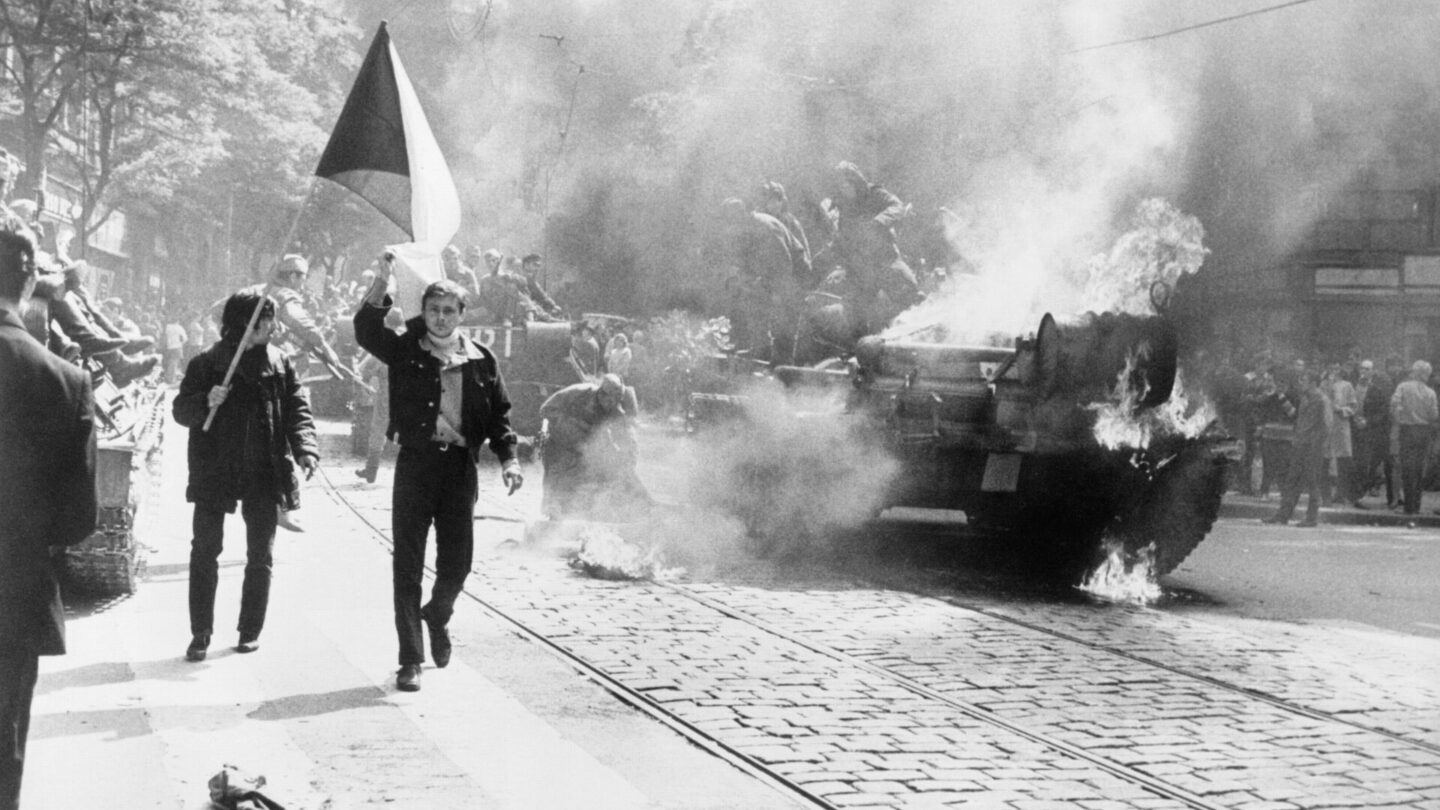 Praha v roce 1968.