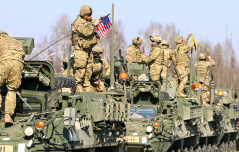 Vojenská technika NATO, ilustrační foto