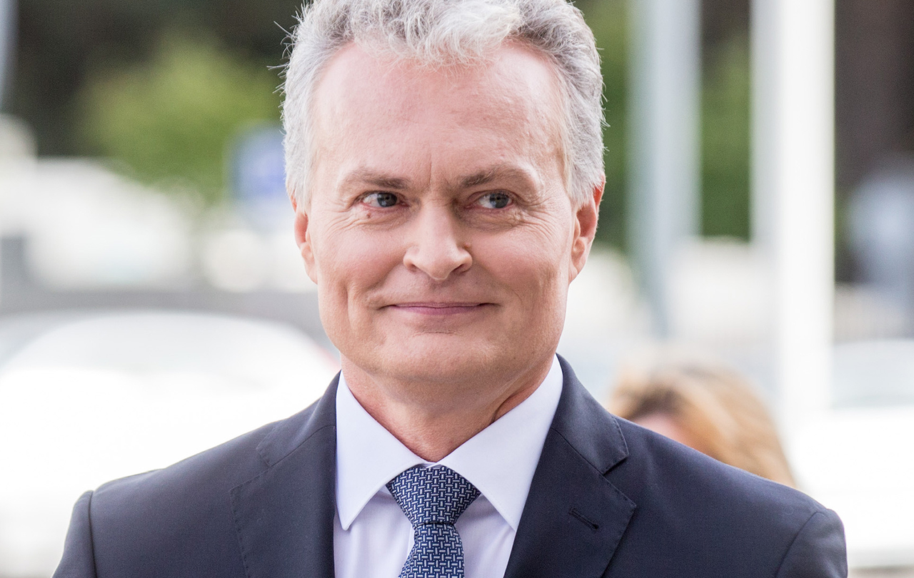 Litevský prezident Gitanas Nauseda