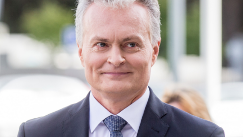 Litevský prezident Gitanas Nauseda