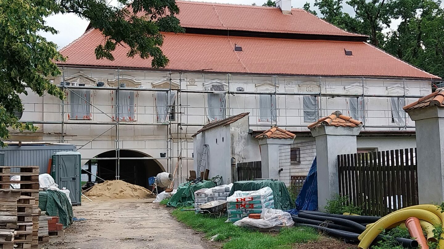 Želivský klášter prochází náročnými opravami.