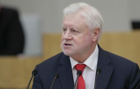 Předseda strany Svobodné Rusko Sergej Mironov