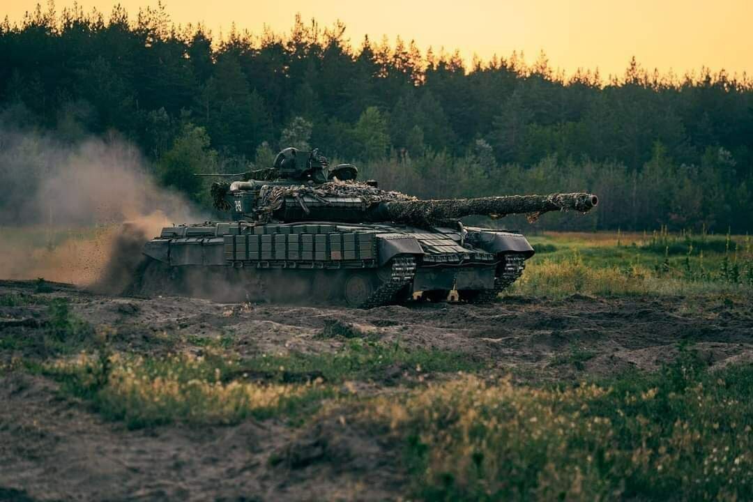 Ukrajinský tank, ilustrační foto