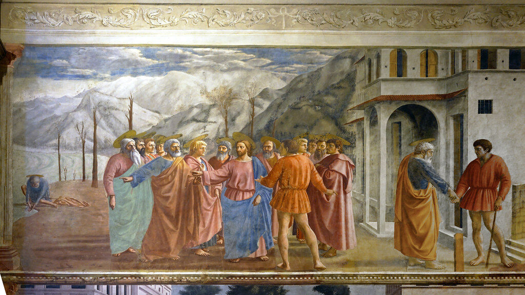 Jedna z Masacciových fresek