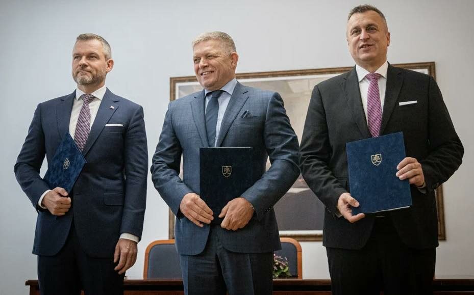 Petr Pellegrini, Robert Fico, Andrej Danko