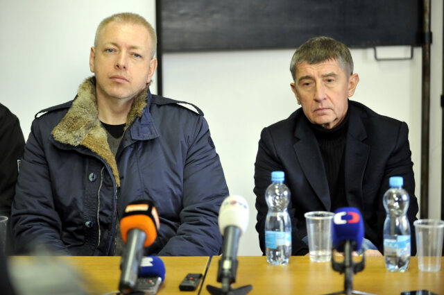 Bývalý ministr vnitra Milan Chovanec a ministr financí Andrej Babiš