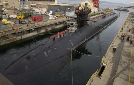 Americká ponorka třídy Ohio. Ilustrační snímek