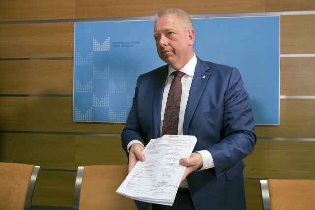 Ministr vnitra Milan Chovanec