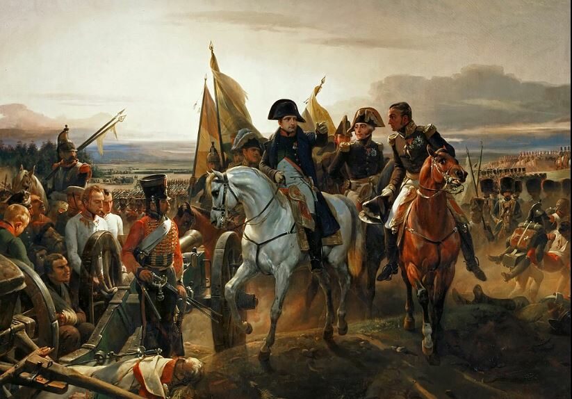 Horace Vernet: Napoleon v bitvě u Friedlandu (1807).