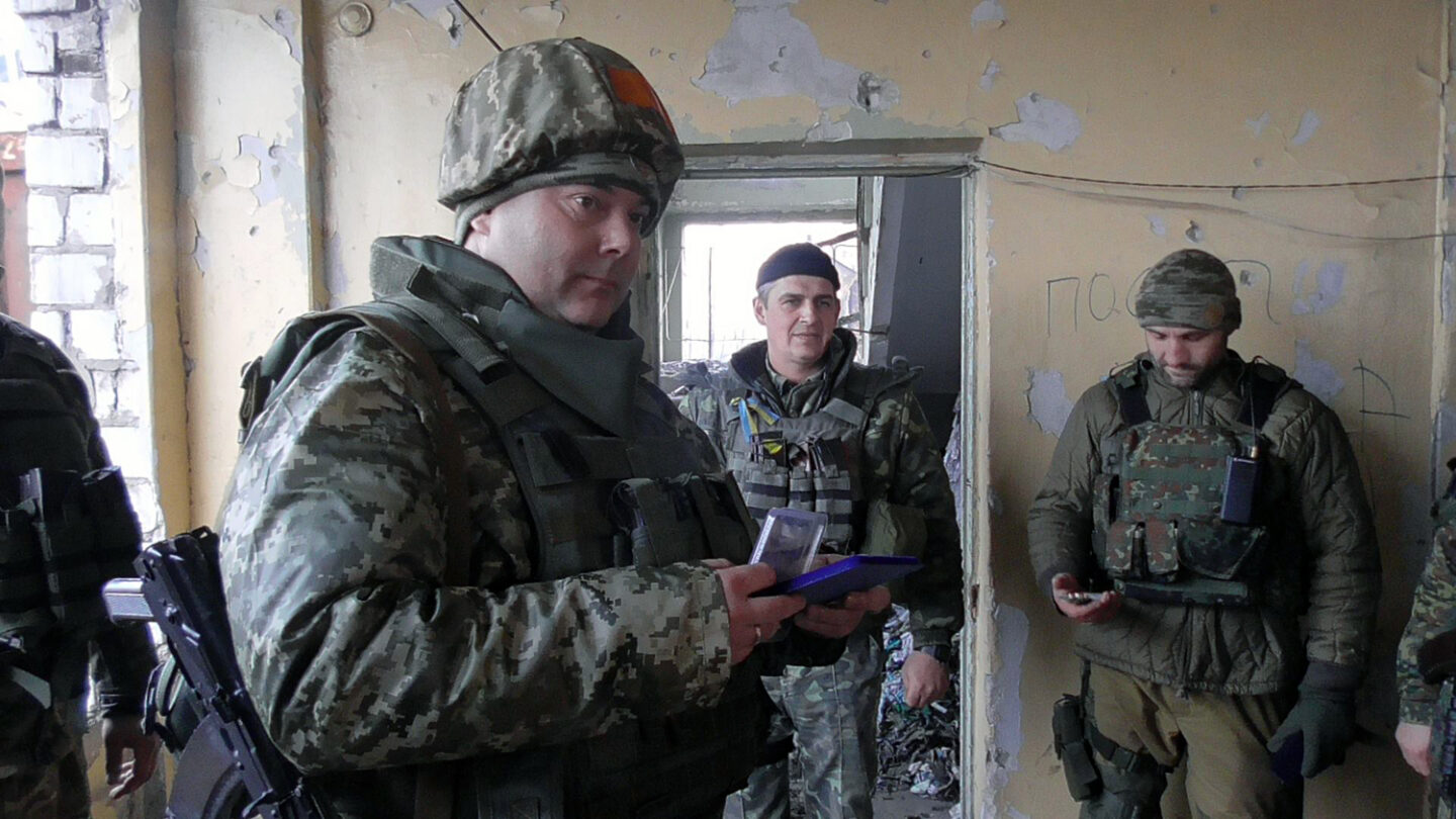 Velitel společných sil ukrajinské armády Serhij Najev.