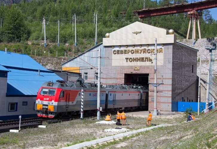 Severomujský tunel, údajně poškodila ukrajinská tajná služba.