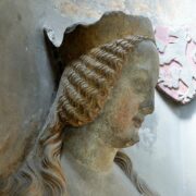 Busta královny Johany Bavorské ve svatovítské katedrále.