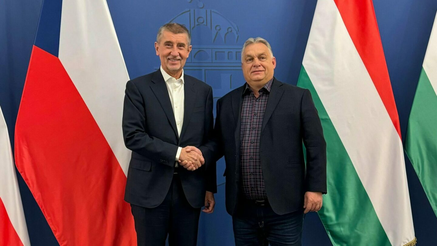 Šéf hnutí ANO se sešel s maďarským prezidentem Viktorem Orbánem