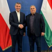 Šéf hnutí ANO Andrej Babiš a maďarský premiér Viktor Orbán