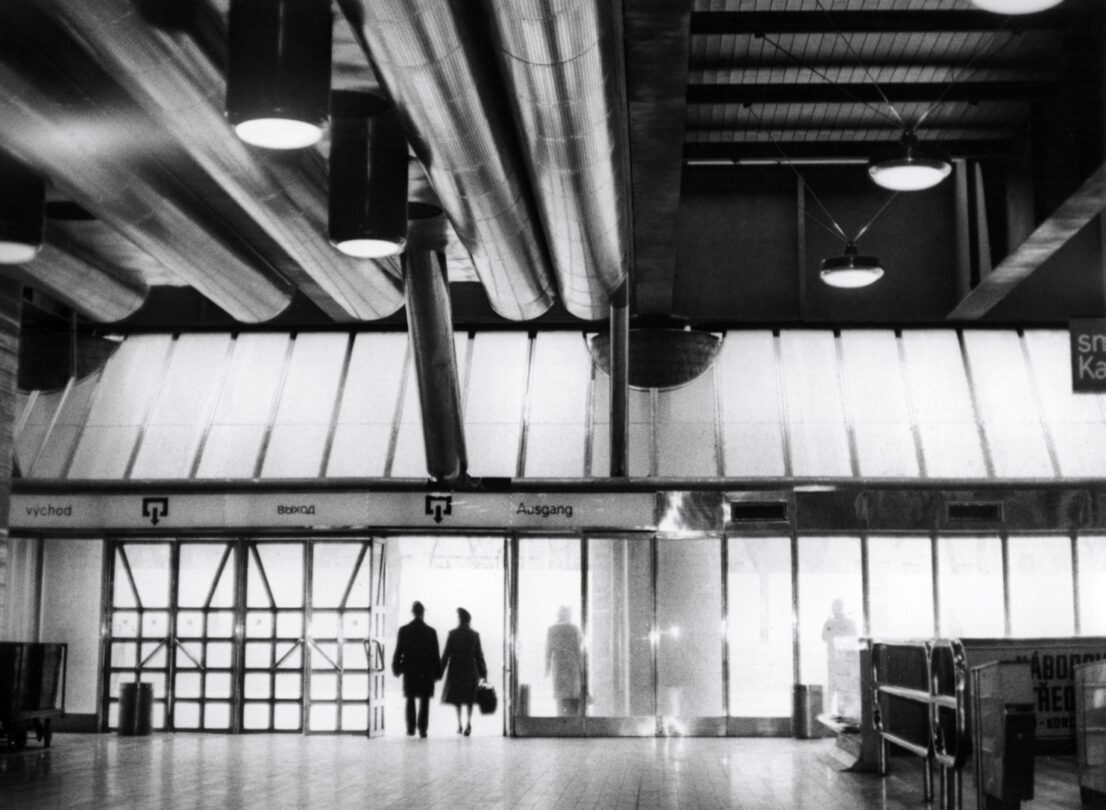 Nová odbavovací hala Hlavního nádraží, 1979, 