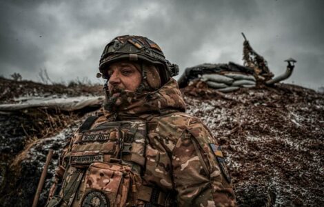 Ukrajinský voják. Ilustrační foto