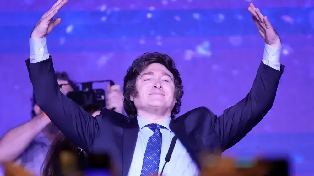 Nový argentinský prezident Javier Milei.
