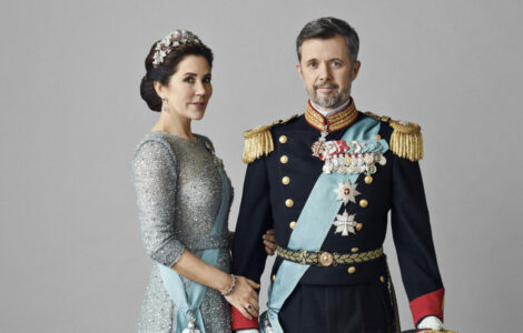 Dánský král Frederik X. s manželkou Mary