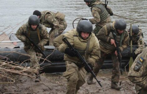 Ukrajinští vojáci, ilustrační foto.
