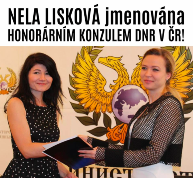 "Konzulka" Nela Lisková (vlevo)
