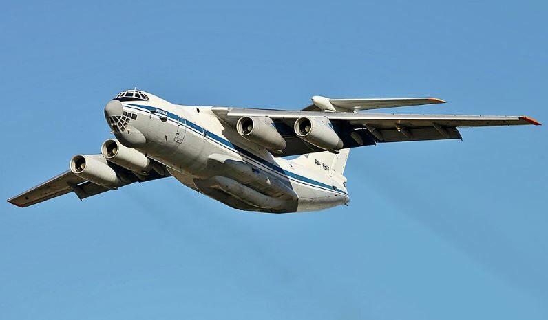 Letadlo Il-76, ilustrační foto.