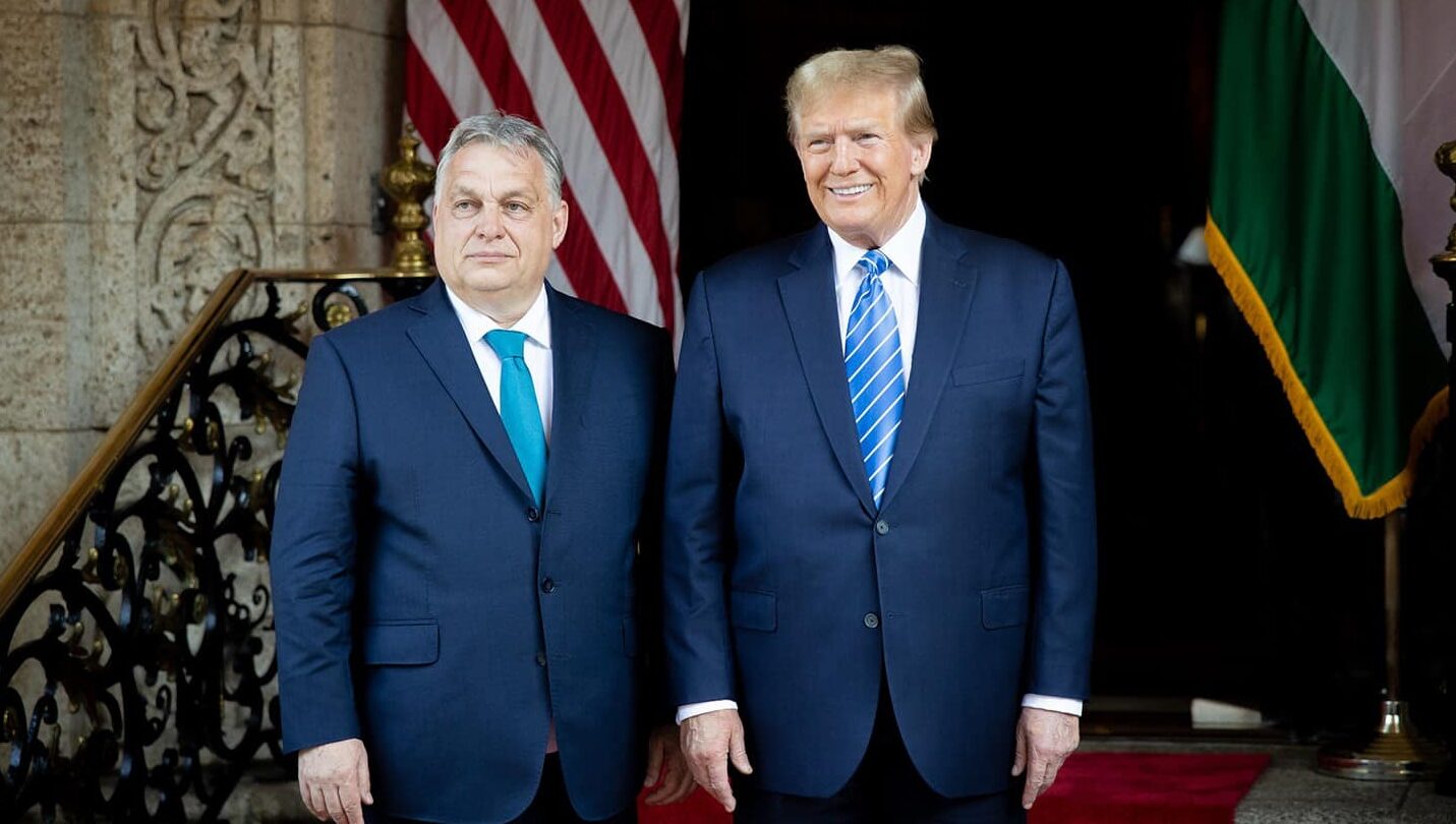 Viktor Orbán a Donald Trump