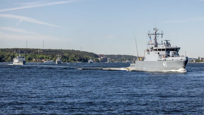 Námořní cvičení v Baltském moři (ilustrační foto)