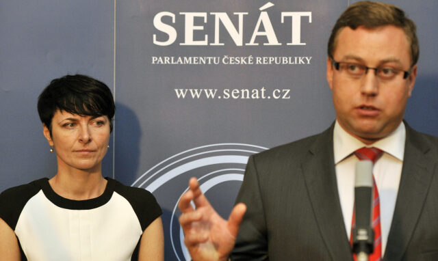 Lenka Bradáčová a Pavel Zeman