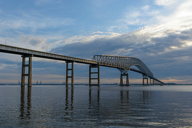 Francis Scott Key Bridge v Baltimoru