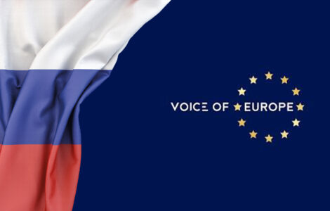 Portál Voice of Europe byl v březnu prohlášen za zástěrku ruské propagandy a dezinformací. Vlivy Ruské federace odkryly české a belgické úřady. 