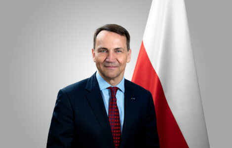 Polský ministr zahraničí Radosław Sikorski