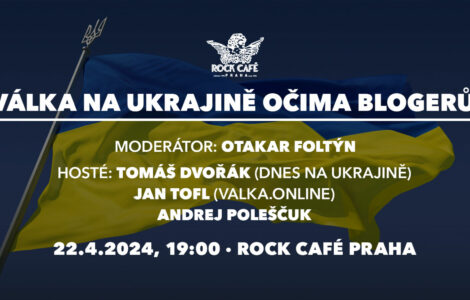 Rock Café zve na další ze svých debat, řeč bude o válce na Ukrajině očima blogerů