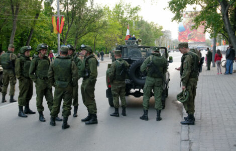 Ruští vojáci. Ilustrační foto