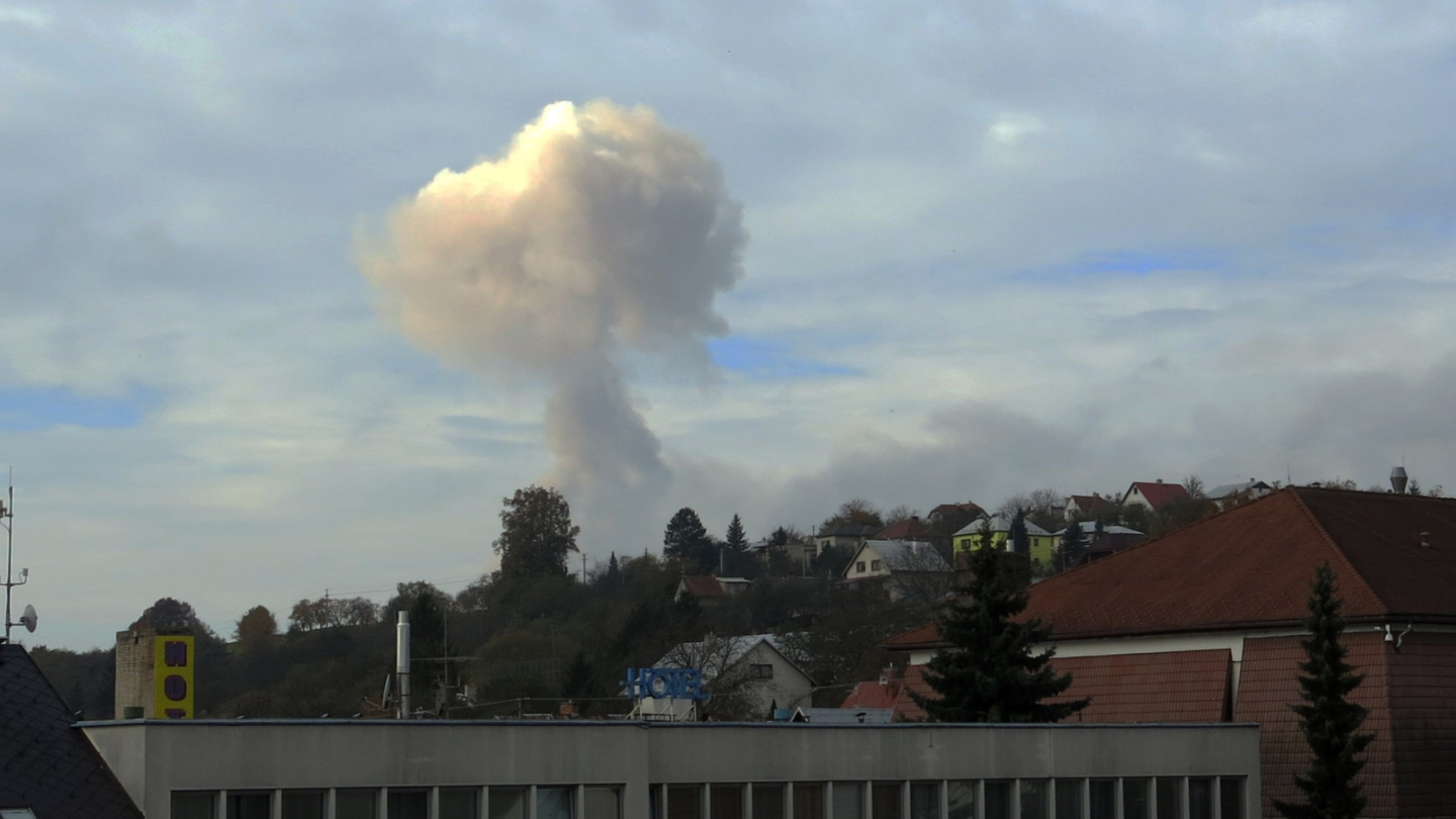 Policie odložila kauzu výbuchu ve Vrběticích, může za ni ruská tajná služba.