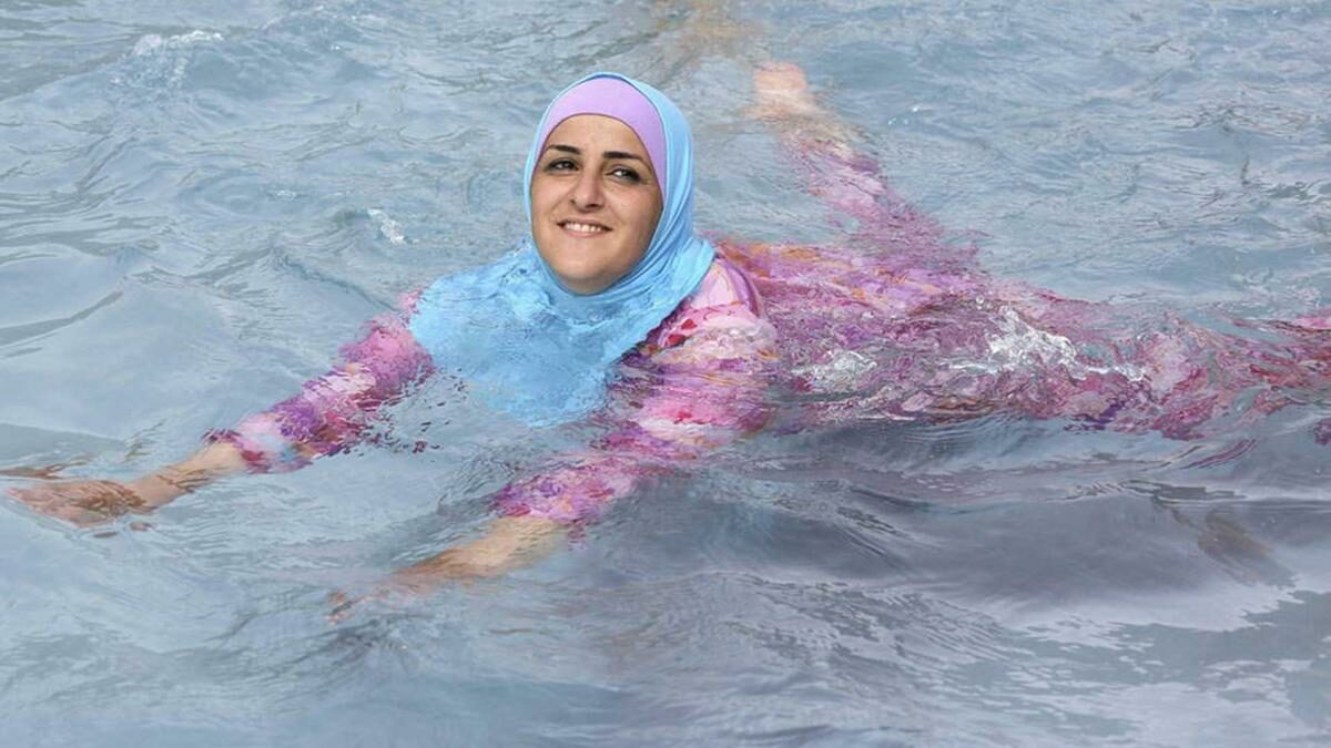 Muslimské dámské plavky zvané burkiny