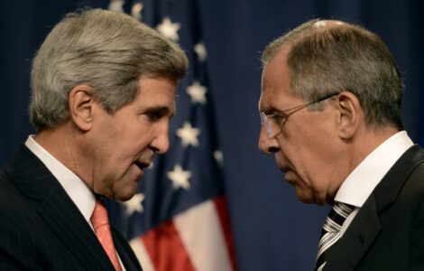Ministři zahraničí USA a Ruska mají diametrálně odlišný názor na režim syrského prezidenta Asada.