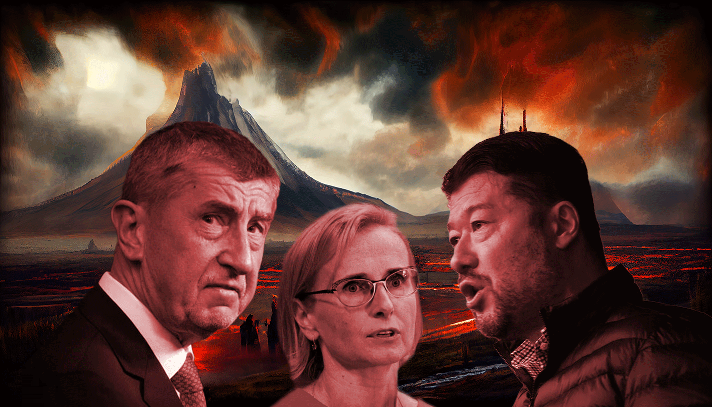Chceme v Česku Mordor? Babiš, Konečná a Okamura.