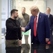 Donald Trump a Volodymyr Zelenskyj