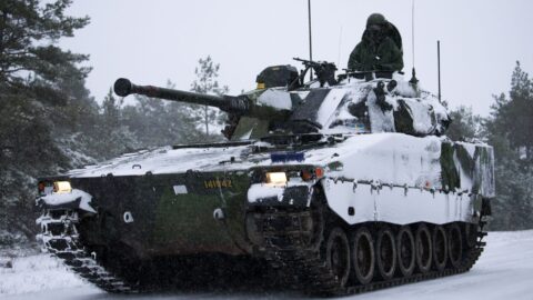 Bojové vozidlo pěchoty CV90, ilustrační foto